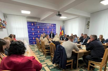 Vizita de lucru a viceprim-ministrului pentru reintegrare Oleg Serebrian în raionul Criuleni