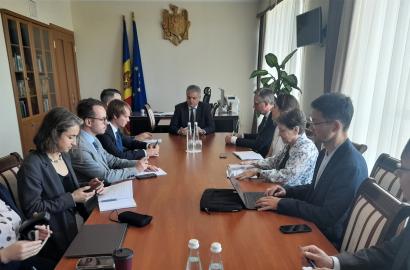 Viceprim-ministrul Oleg Serebrian a discutat cu experți europeni despre politicile de reintegrare a ţării şi perspectivele de realizare a acestora