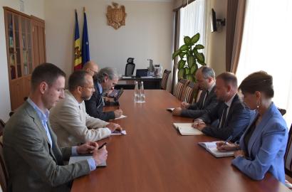 Întrevederea viceprim-ministrului Roman Roșca cu șeful Delegației Uniunii Europene în Republica Moldova, aflat la final de mandat