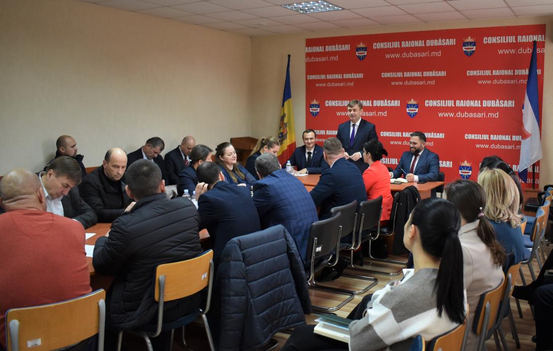Vicepremierul pentru reintegrare Valeriu Chiveri în vizită de lucru în raionul Dubăsari